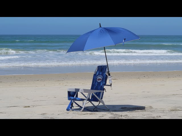 Beach Hacks - PVC Beach Chair Umbrella Holder