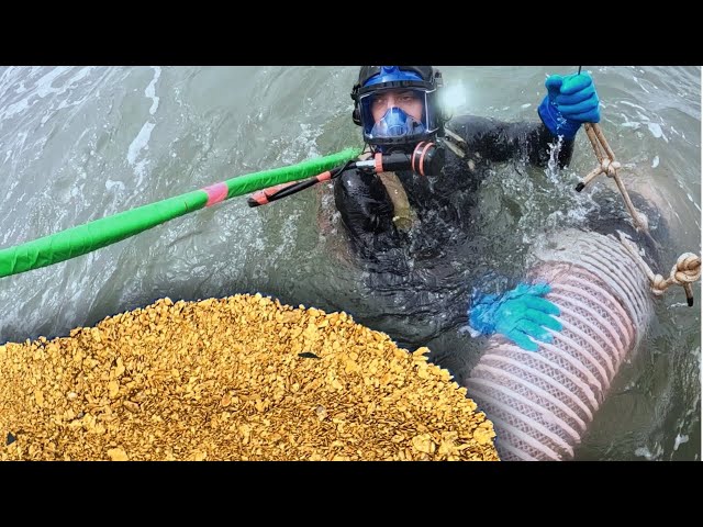 Dredging a Gold-Rich "Quartz Vein" Under Alaska's Bering Sea | 1 OZT AN HOUR