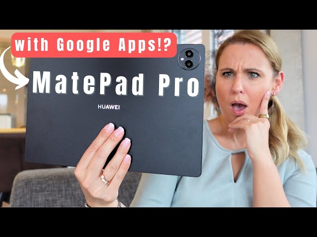 HUAWEI TABLET WITH GOOGLE SERVICES ⁉️ | HUAWEI MatePad Pro 13.2" Review (English)