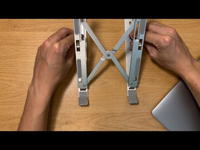 Laptop Stand with folding and easy storage bracket