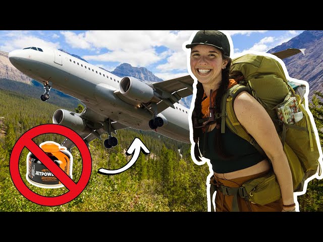 How to Take BACKPACKING GEAR on a PLANE!