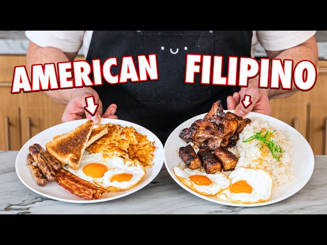 American Breakfast Vs. Filipino Breakfast