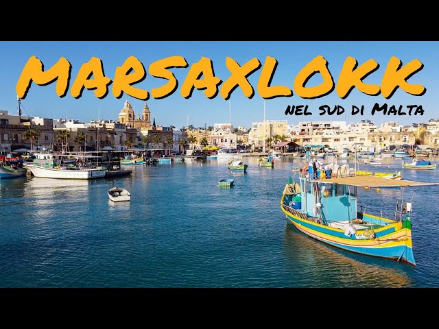 Marsaxlokk e le piscine 🏊🏻‍♂️ di St Peters: Visitiamo il sud di MALTA - Viaggio a Malta