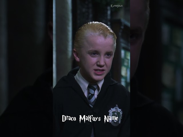 Wusstest Du das über Draco Malfoy in Harry Potter? Short#