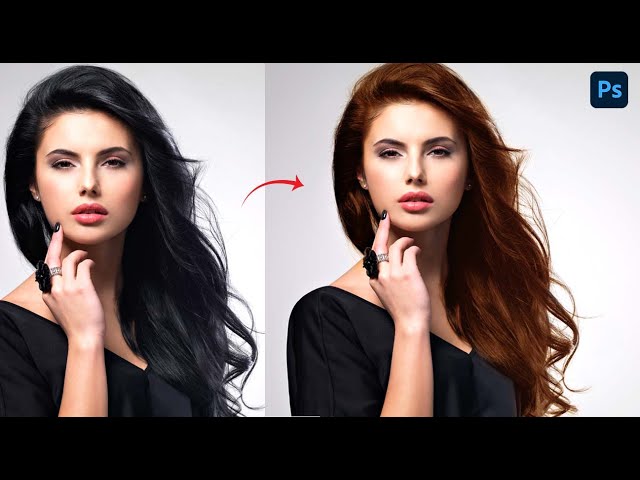 How to Change Hair color Easily | Photoshop