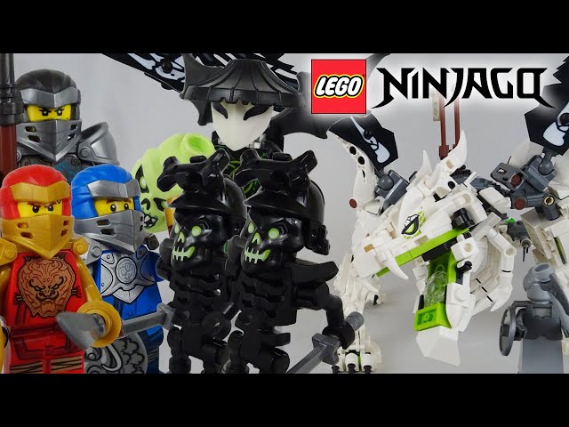 LEGO Ninjago SKULL SORCERER'S DRAGON Review 71721