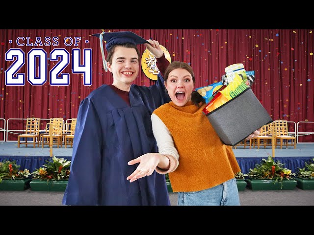 Surprising My Brother for his GRADUATION?!