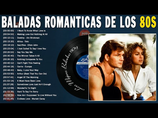 Romantica Viejitas En Ingles De Los 80 y 90 - Mix Romanticas Vietjtas En Ingles 80's