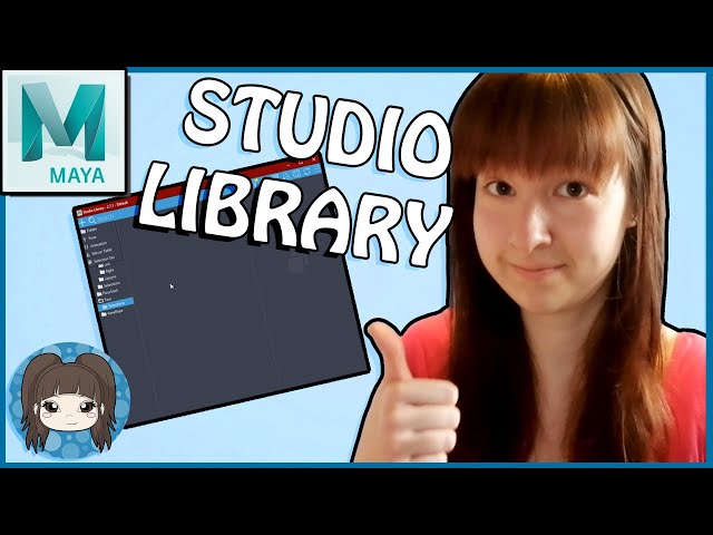 HOW TO USE STUDIO LIBRARY [MAYA PLUGIN] - Maya Tutorial