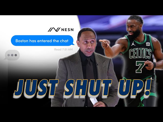 Calling Out Stephen A For His Jaylen Brown Slander | Boston Has Entered The Chat