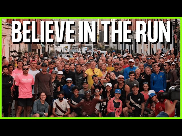 Believe in the Run London Marathon Shakeout Run