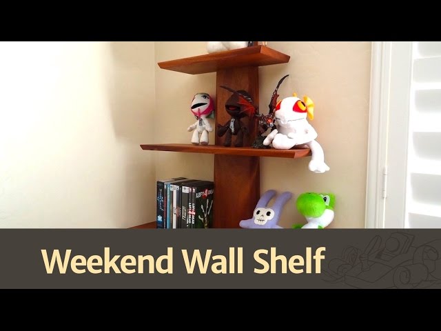138 - How to Build a Quick & Easy Wall Shelf