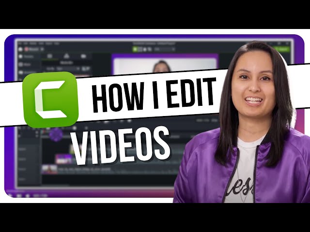 Camtasia 2023 | Watch Me Edit from Beginning to End