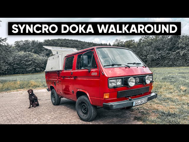 Witness the unique Beauty of a Top-Preserved VW Syncro Doka!