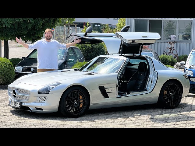 I Drive The Insanely Rare (1 of 9) Mercedes SLS Electric Drive! A $1M Electric Supercar