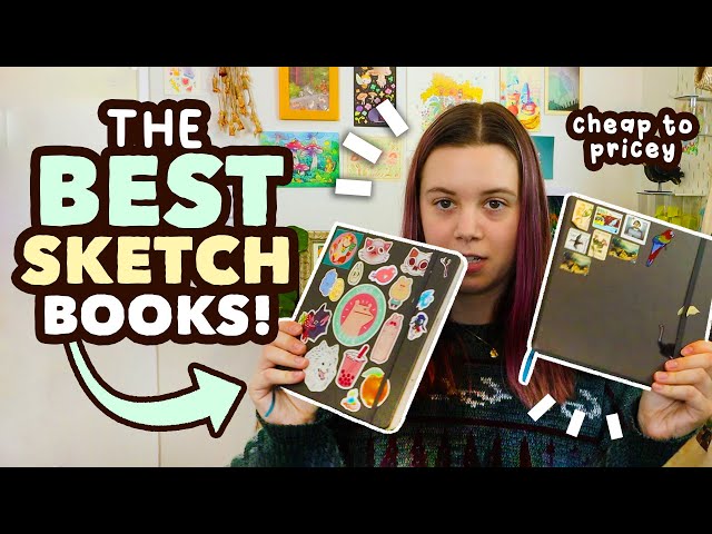 My FAVOURITE Sketchbooks to Use // Affordable & Pricey Options! (mix-media sketching)