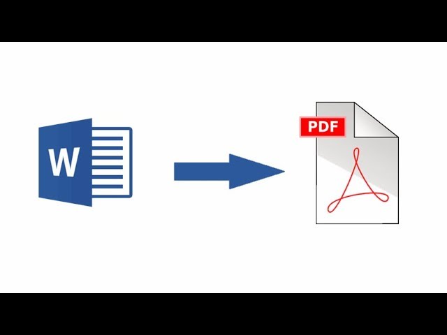 Convertir un fichier Word en PDF
