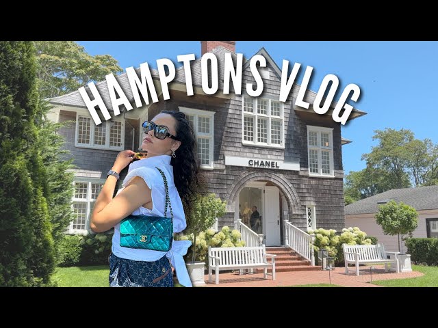 HAMPTONS VLOG! Luxury Shopping, Bad Restaurants & Hotel Room Tour