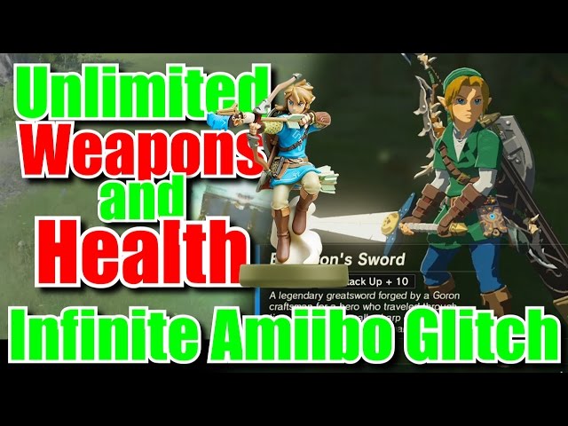 Infinite Rupees, Weapons & Rare Items - Amiibo Glitch - Zelda Breath of the Wild Tips & Tricks