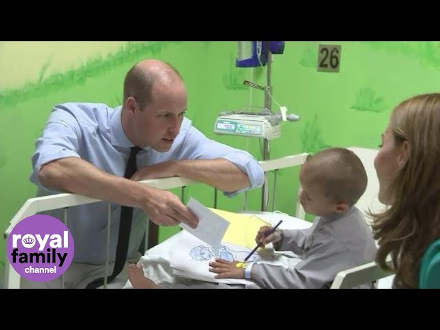 Duke and Duchess of Cambridge Visit Children's Cancer Hospital in Lahore