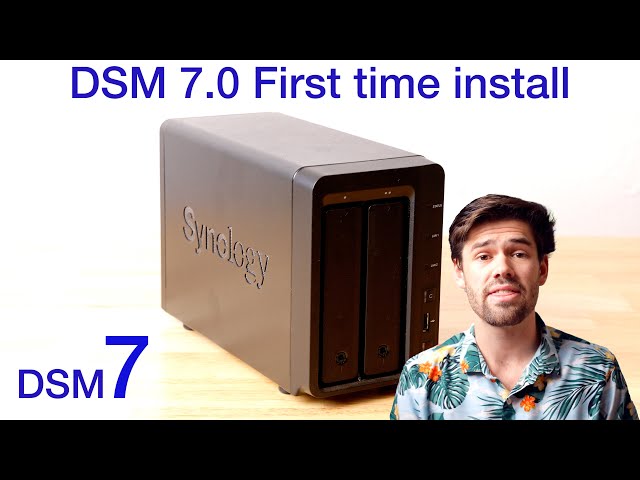 Installing Synology DSM7.0 for the first time (Full bare metal build) // 4K TUTORIAL