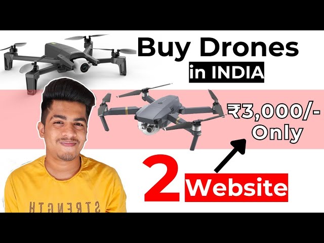 How to Buy Drones at Cheap Price in India | 2 Websites to Buy Drones (Hindi)