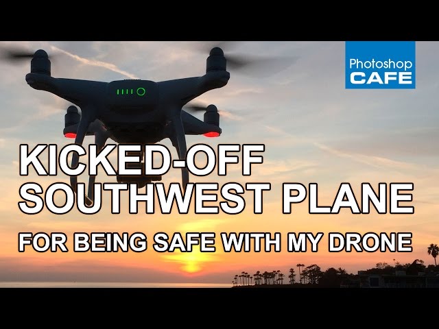 I got dragged off the plane for being safe with my drone
