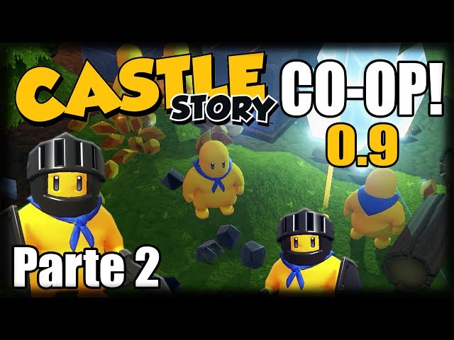 Castle Story Co-Op 0.9 - Ep 2 - Batalhas da Noite e Mais Wards!