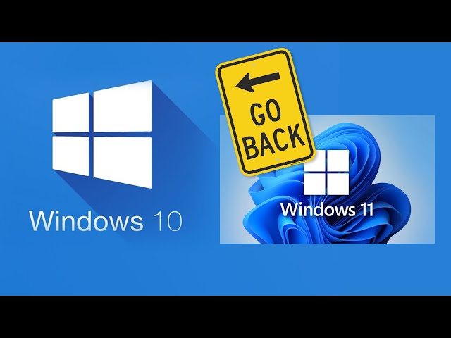 Downgrade Windows 11 to 10