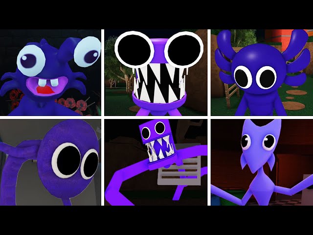 All Purple in Rainbow Friends: Chapter 2 Concept Morphs Roblox