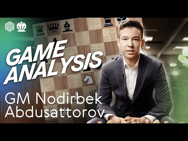 Game Analysis by Grandmaster Nodirbek Abdusattorov: Aimchess Meltwater Champions 2022