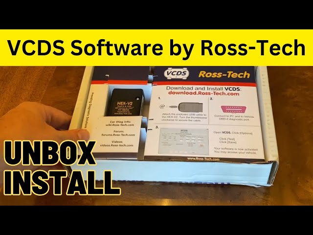 VCDS Scan Tool, Unboxing, Install, Registration