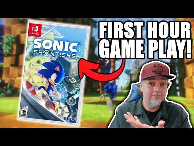 Sonic Frontiers FIRST Hour LIVE Gameplay On Nintendo Switch!