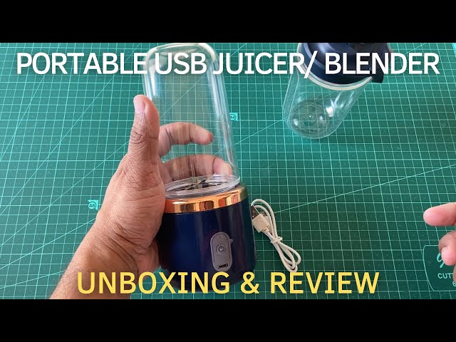 Portable USB Juicer - Unboxing & Review