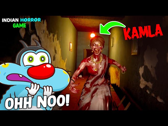 Ghost Hunting KAMLA - INDIAN HORROR GAME! | EXTREMELY SCARIEST GAME😱=💀ft.Oggy)