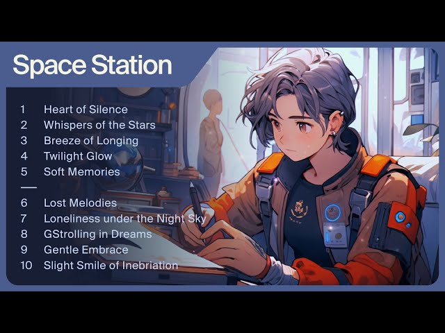 Lofi music In the Space station🛸🚀🪐🍃 Relax/ Study/ work music