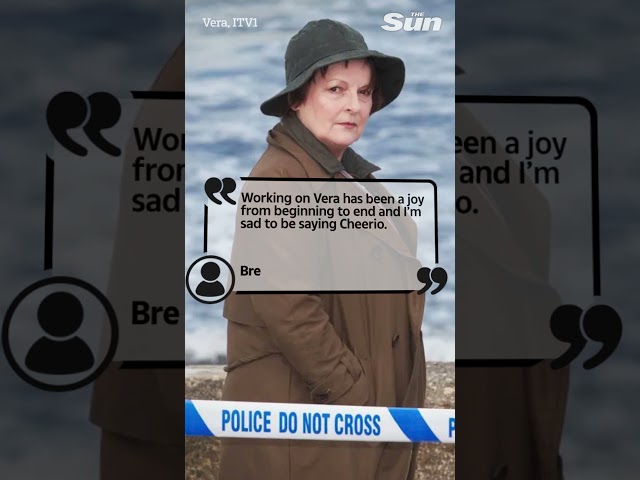 ITV's Vera has been axed after 14 years