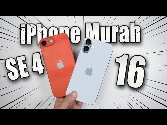 iPhone Murah yang Paling Ditunggu! iPhone SE 4 dan iPhone 16
