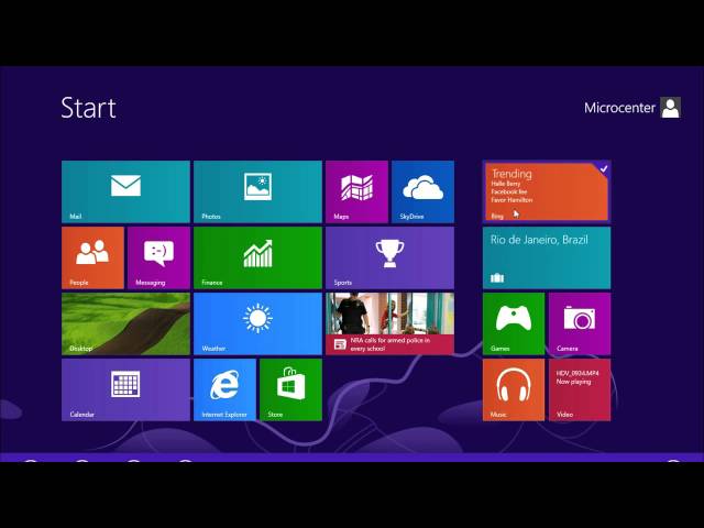 Windows 8: Tiles Overview