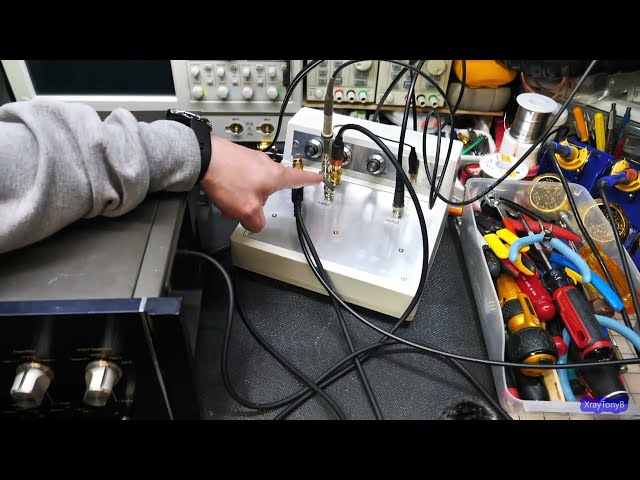 Sansui CA-2000 - Testing The Preamp using a Difference Amplifier Circuit