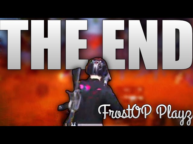 THE END❤️ | PUBG MOBILE LITE | COMPETITIVE MONTAGE | FrostOP Playz