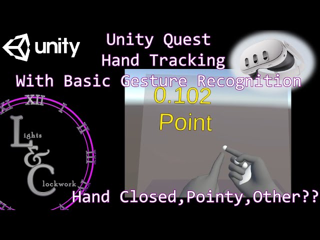 Unity Quest Hand Tracking with Gestures, Basic Interaction Part 2