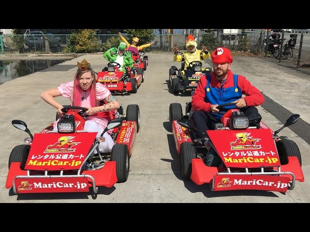 Tokyo Mario Kart In Real Life