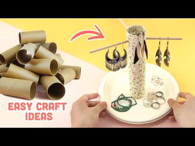 3 Ways To Reuse/ Recycle Empty Tissue Roll | Easy toilet paper roll crafts | Best of waste
