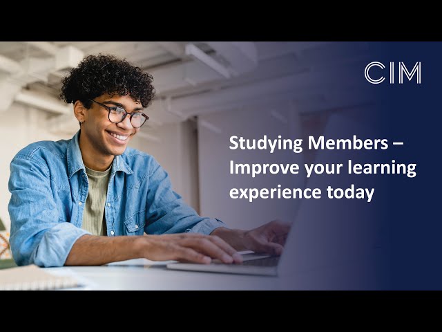 Studying Members – Improve your learning experience today