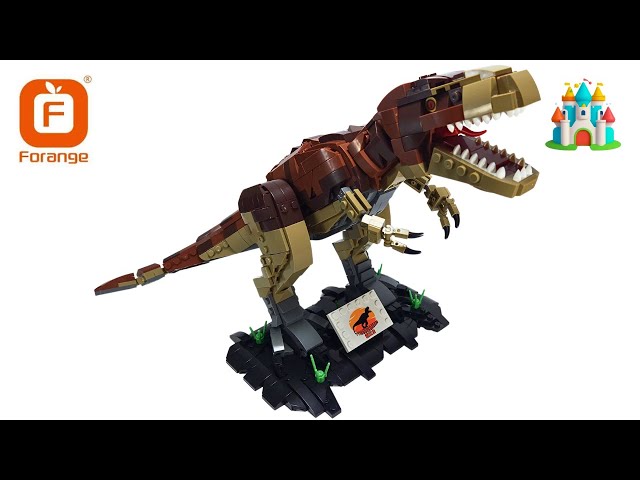NON LEGO Jurassic World - Tyrannosaurus Rex - LEGO Speed Build
