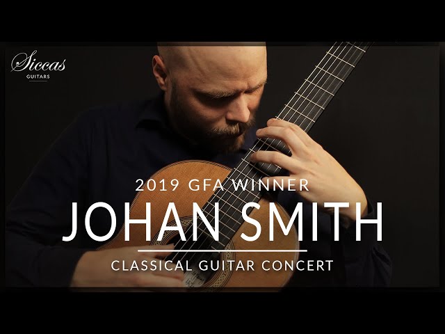 JOHAN SMITH - Classical Guitar Concert | Works by Enrique Granados & Claude Debussy | Siccas Guitars