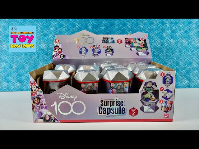 Disney 100 Surprise Capsule Series 2 YuMe Blind Box Unboxing Review | PSToyReviews