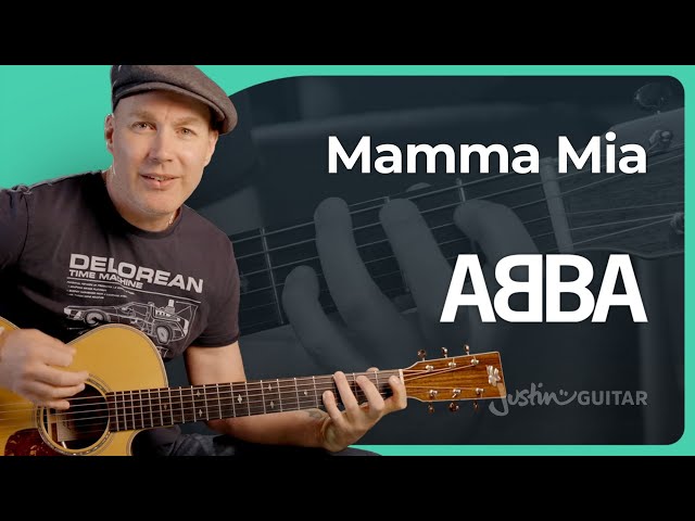 Mamma Mia by ABBA | Guitar Lesson - Acoustic Arrangement & Cover