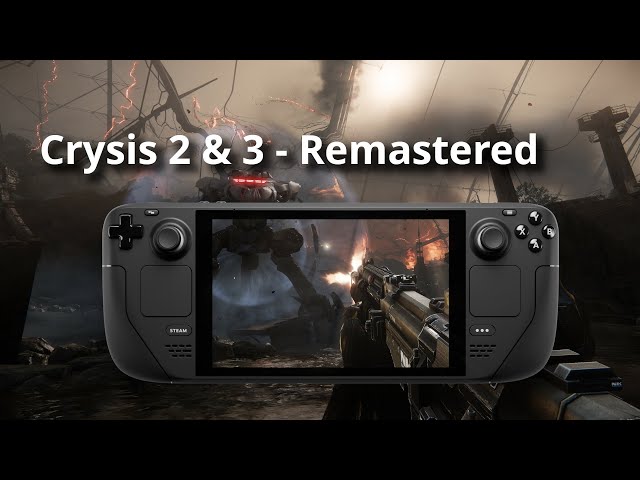 Crysis Remastered 2 & 3 on Steam Deck